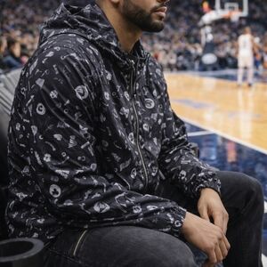 Boston Celtics The Very Warm x NBALab Reversible Windbreaker Jacket Medium New